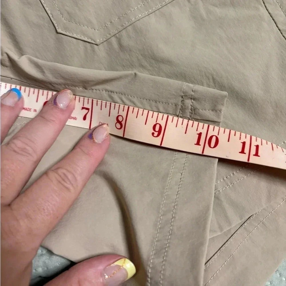 Palmyth Fishing Shorts Size Small Utility Cargo Quick Dry Water Sun Protect Nee - Picture 6 of 10